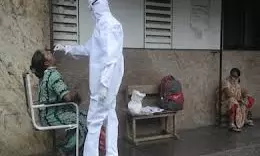 India logged 3,06,064 new COVID-19 cases  with a positivity rate of over 20 per cent, said  Ministry of Health and Family Welfare.